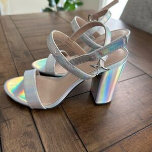 BP Metallic Heels Women’s 4
